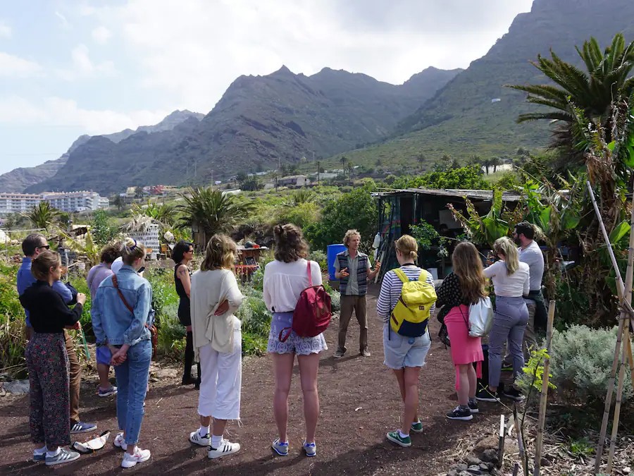 permaculture tour tenerife serene light gardens